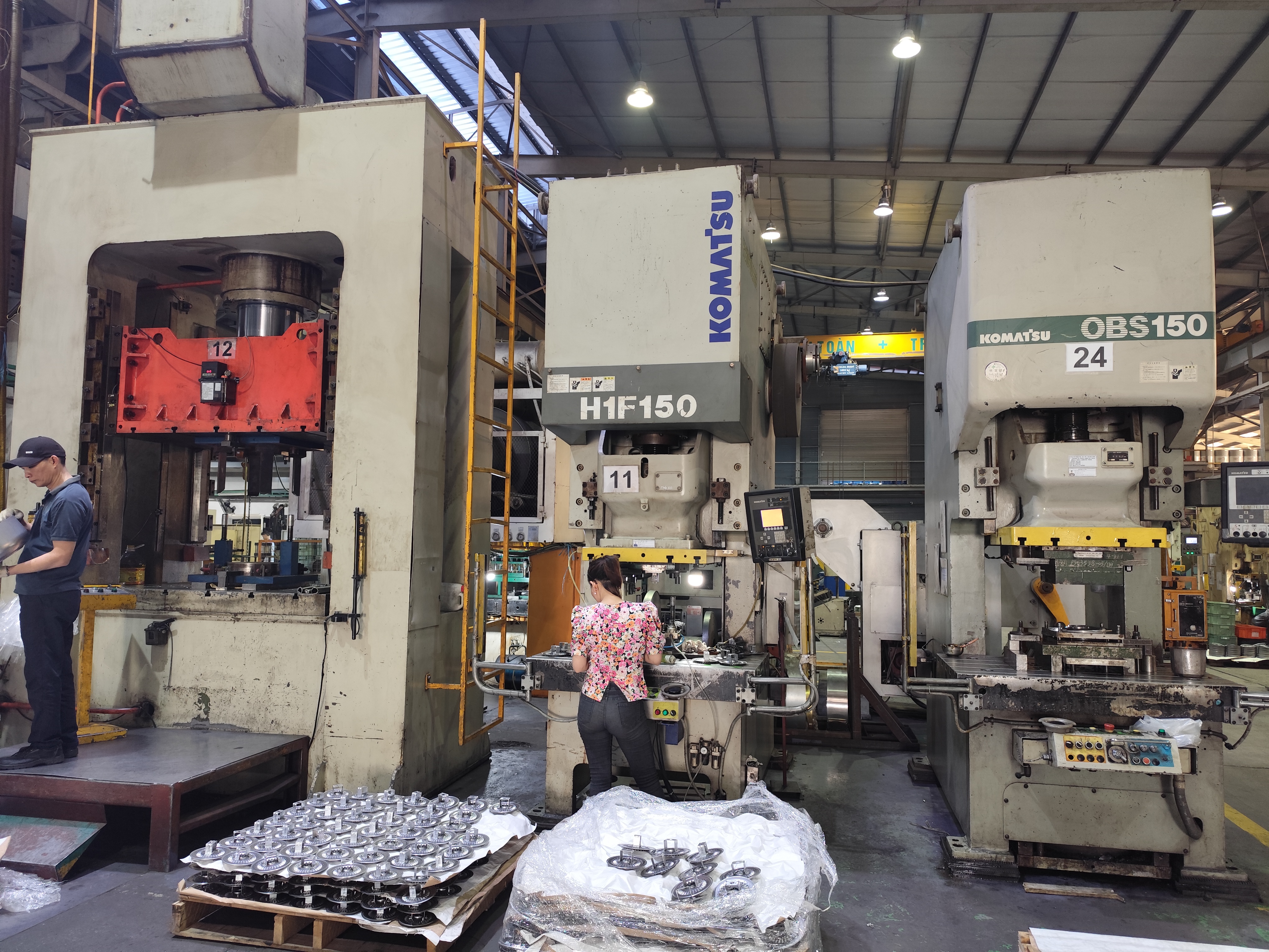 Stamping Area at Eco Viet Nam Joint Stock Company